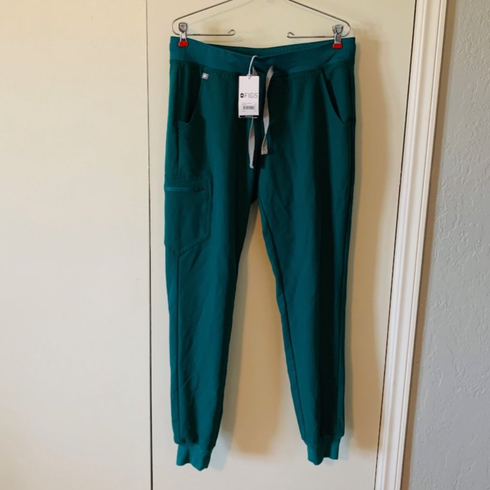 Hunter Green Zamora M/T Scrub Pants
